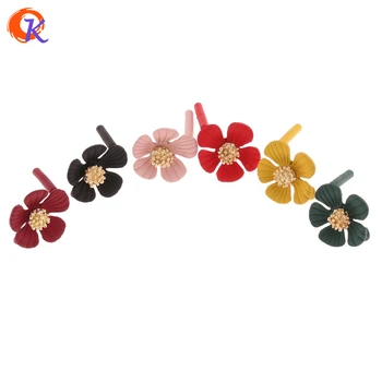 

Cordial Design 50Pcs 17*19MM Jewelry Accessories/Earring Stud/DIY Jewelry/Flower Shape/Zinc Alloy/Hand Made/Earring Findings