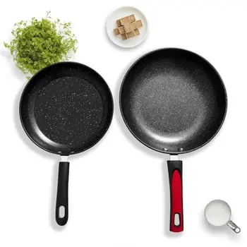 

Maifan Stone Pan Non-stick Pan Without Oily Smoke Frying Pan Small Wok Induction Cooker Gas Stove General Cooking Pot Frying Pot