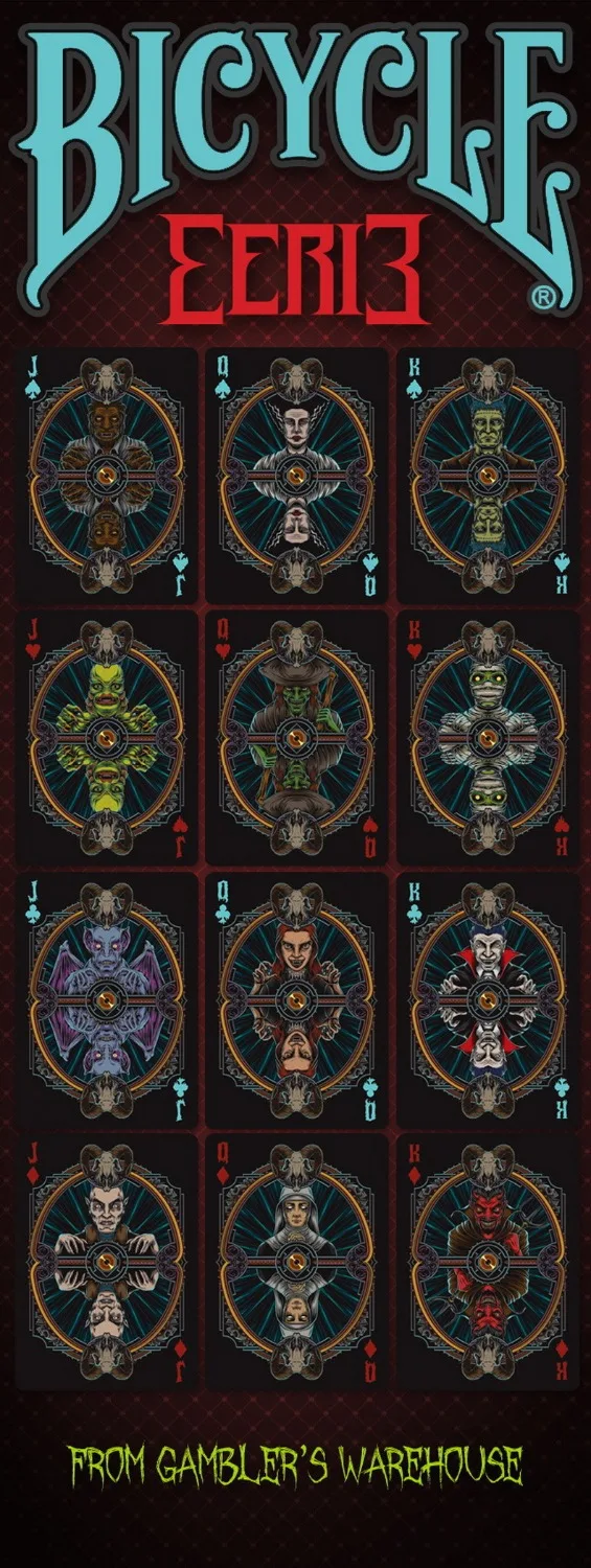 Велосипед Эри игральные карты премиум Red Deck Poker Размер USPCC волшебные новые