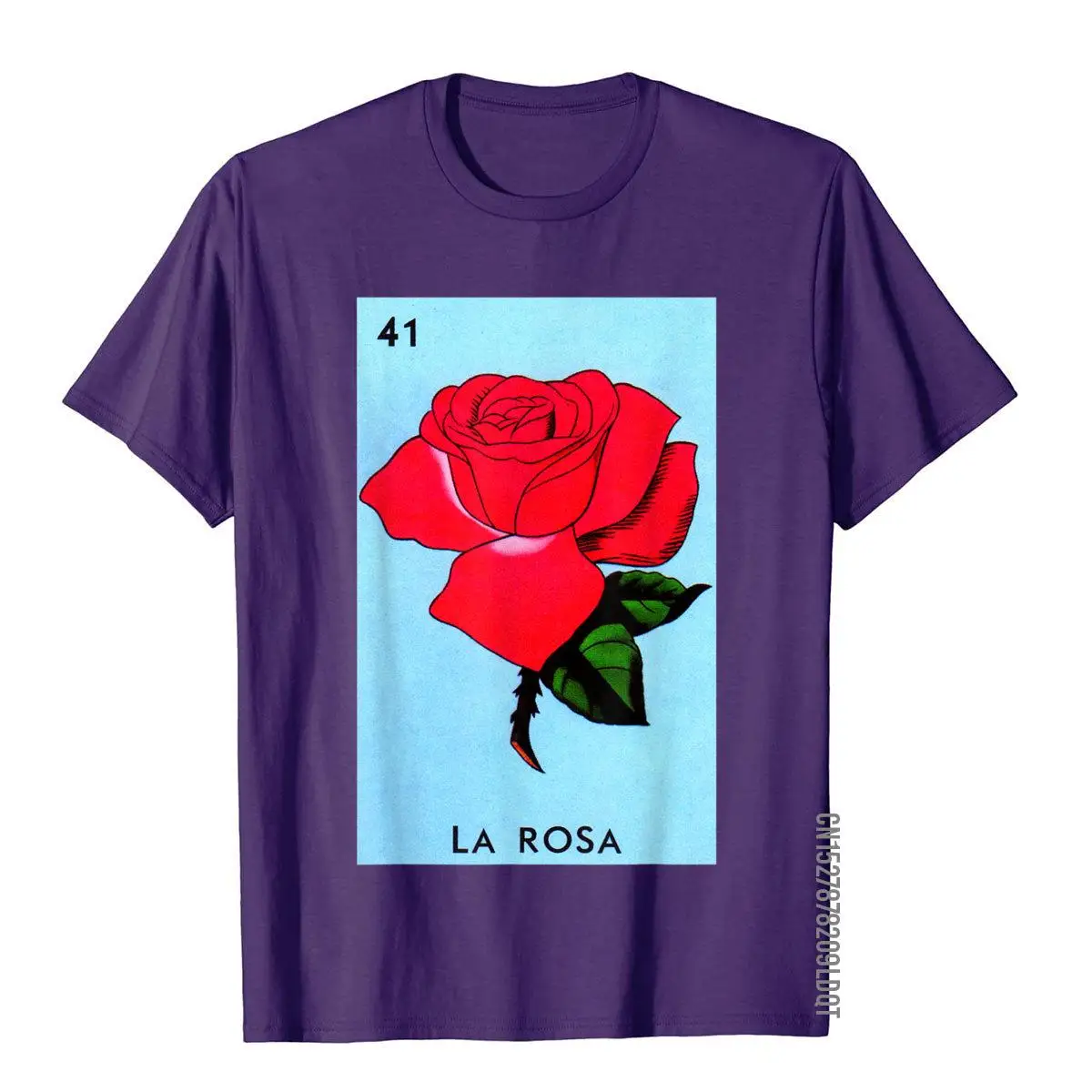 La Rosa Lottery Gift - Mexican Lottery La Rosa T-Shirt__B6768purple