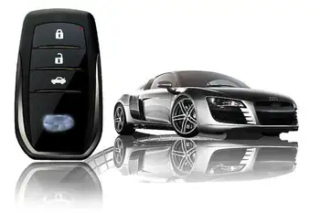 

For Jeep Remote Start For Car Auto Keyless Entry Car Alarm System PKE Button Push Smart Key Central Locking with 2 antenna