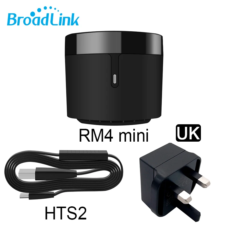 2022 Broadlink RM4 Mini RM4C Mini Smart Home WiFi IR Remote Controller Automation Modules Compatible With Alexa Google Home 