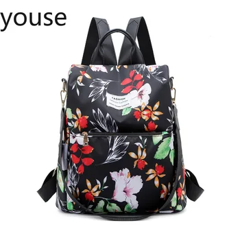 

Spring and Summer New Lady Oxford Printed Backpack Student Bag Outdoor Travel Back Bookbag Backpack Purse Small Backpack