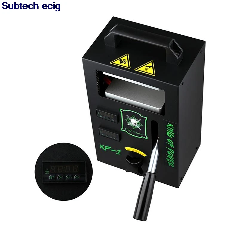 KP 1 канифоли DAB пресс машина LTQ Vapor 4 тонны ure on clamp Регулируемая температура нагрева