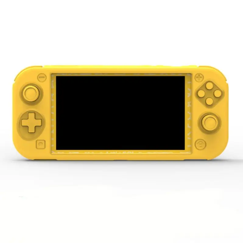 Силиконовая оболочка Для nintendo переключатель Lite кожи чехол с полным покрытием Защитный чехол R9UA - Цвет: Цвет: желтый