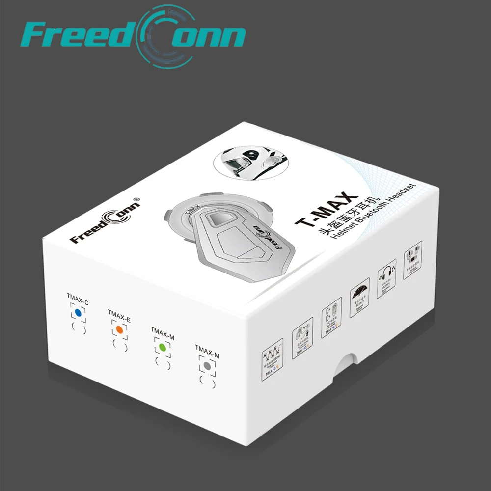 Гарнитура для мотоциклетного шлема T Max 1000M 6 Riders BT Intercom Bluetooth гарнитура 4 1 + FM