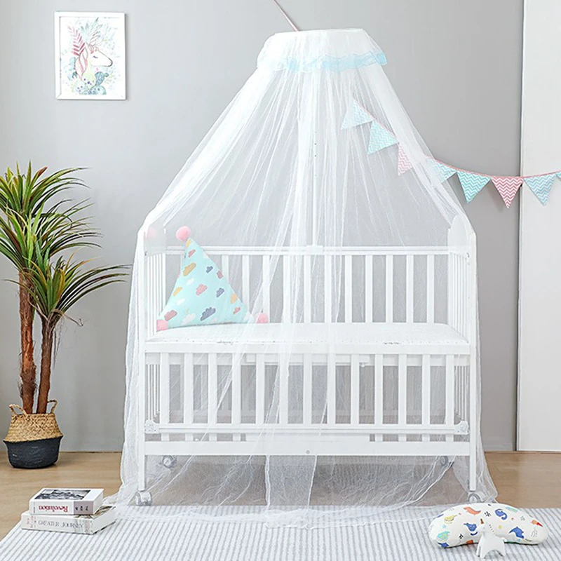 Yurta mosquitera para cama cuna, dosel de tul, tienda colgante para dormitorio, casa de juegos, decoración para habitación de niños, ropa de cama bebé|Red de cuna| - AliExpress
