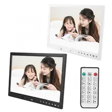 1" Портативный 1080P HD Цифровая фоторамка часы кинопроигрыватель альбом с пультом дистанционного управления для бизнеса фестиваль свадебные подарки