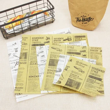 

Multifunction Hamburger Bread Wax Paper Disposable Food Wrapping Greaseproof Paper Soap Packaging Paper Protable Oilpaper