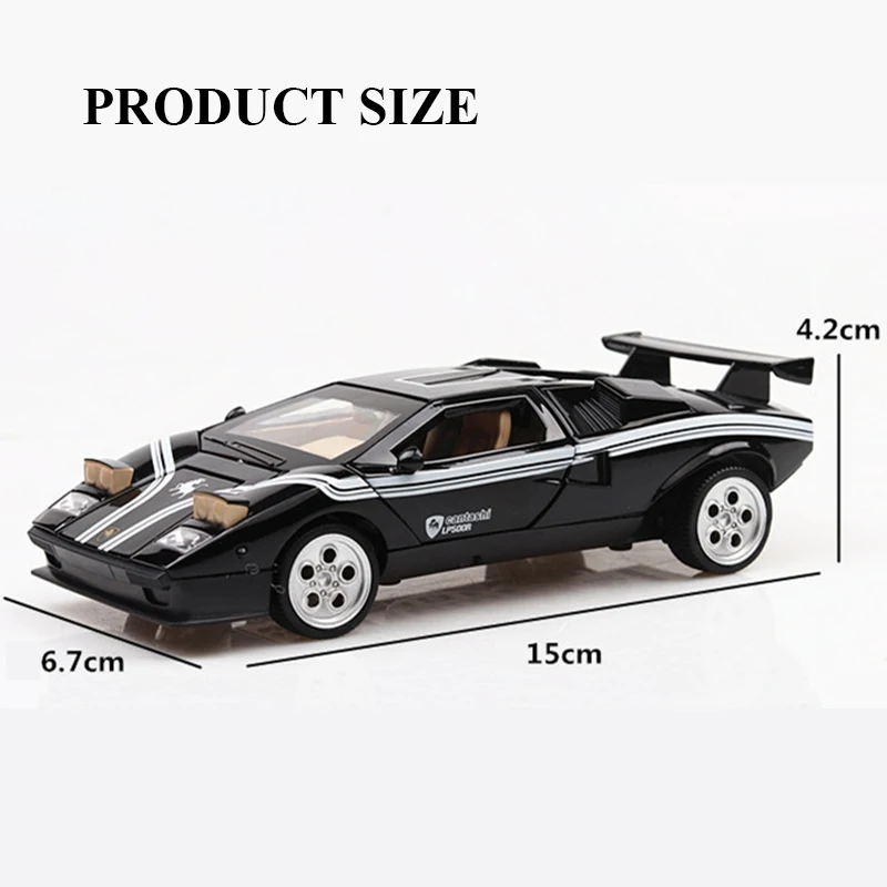 1:32 Lamborghinis Contash Devil сплав модель автомобиля литая модель игрушечного автомобиля высота моделирования игрушки автомобили для детей рождественские подарки