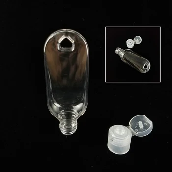 

30ml Travel Empty Plastic Tubes With Hole Hanging Bottle Squeeze Cosmetic Cream Lotion Container Makeup Organizers