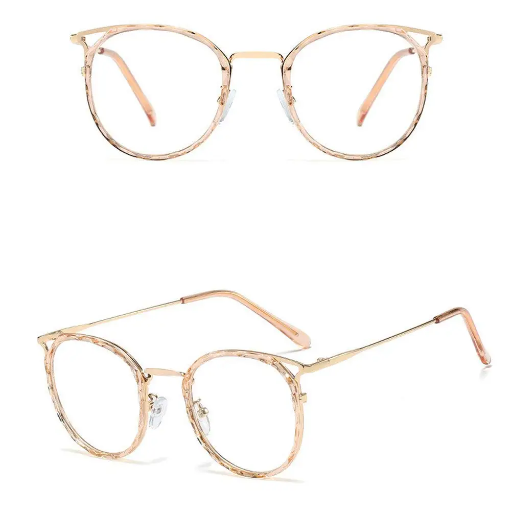 Новые Кристальные многогранные оправа очки TR90 круглая оправа женские дизайнерские очки для чтения с коробкой FML
