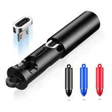 Портативная Магнитная застёжка-бокс с магнитной головкой для хранения адаптер для IPhone Micro USB-C type C магнитное зарядное устройство, кабель-разъем