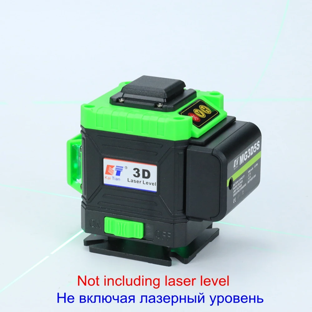 Kopen Kaitian 5800 Mah Oplaadbare Lithium Batterij Voor 3D 12 Lijnen Laser Level Cross Verticale En Horizontale Groene Zelfnivellerende laser Lijn