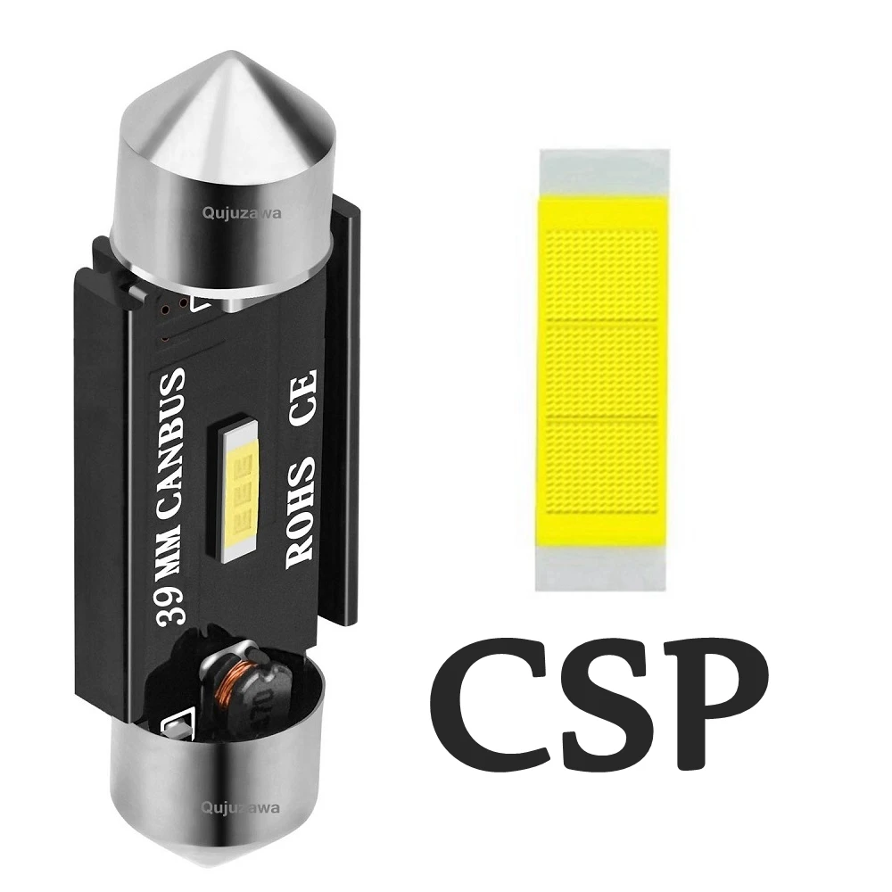 Гирлянда 31 мм 36 39 41 супер яркий CSP светодиодный светильник C5W C10W Canbus без ошибок