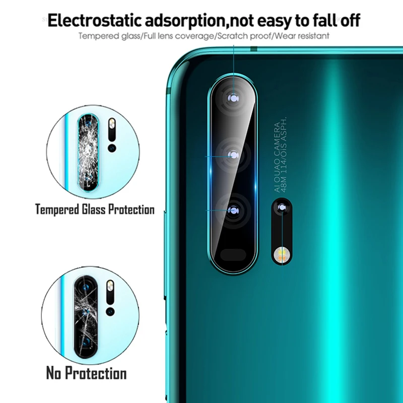 Защитное стекло хуавей р30 лайт стекло 2-в-1 c закаленным стекло huawei P30 Lite Камера Стекло защитная пленка huawei Nova 5 5i Pro Экран протектор huawei P 30 Lite стекло на хуавей нова 5 про