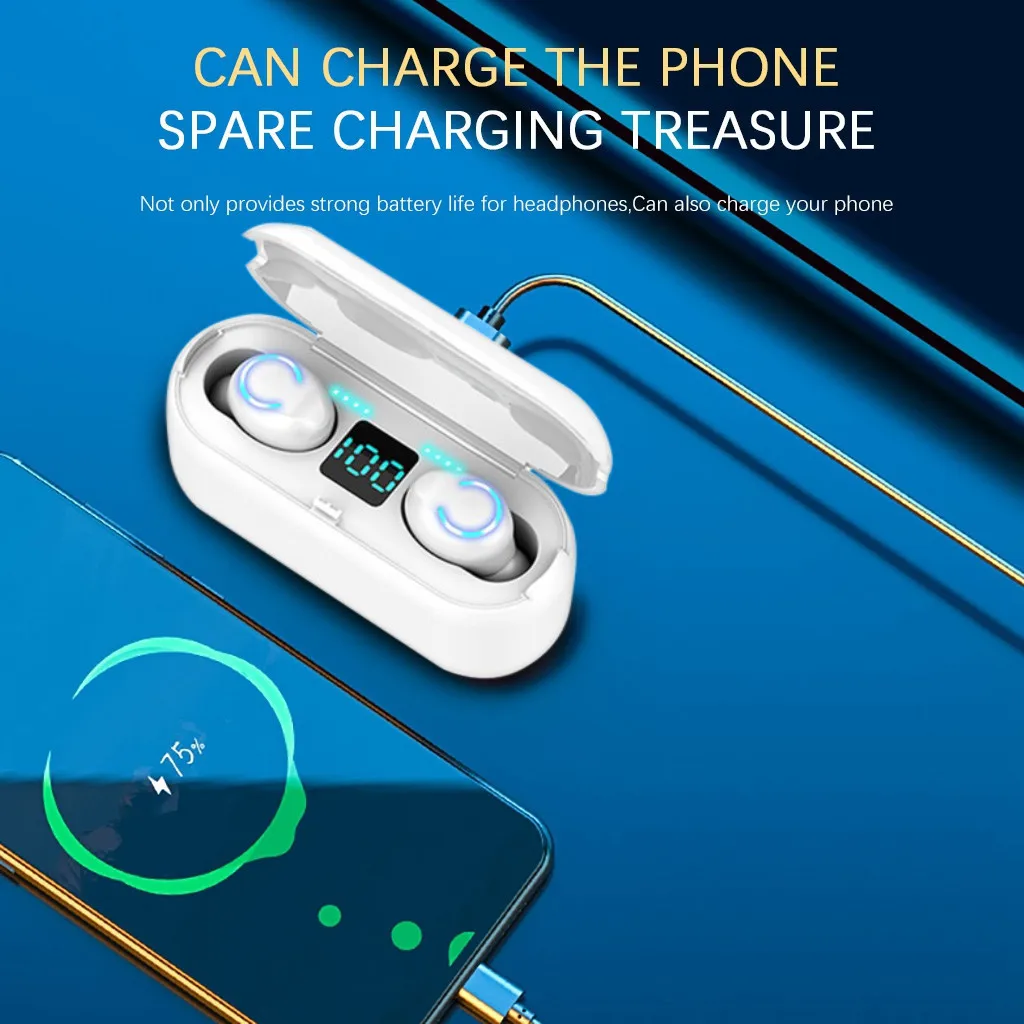Ouhaobin Bluetooth 5,0, гарнитура, беспроводные наушники, мини наушники, стерео наушники, беспроводная Bluetooth гарнитура