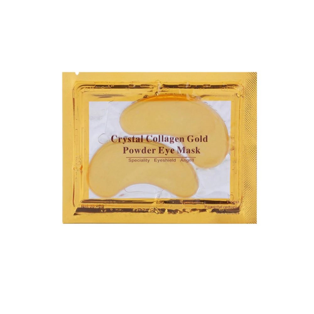 1 PCS 24K золотой кристаллический коллагеновый гель для ухода за глазами патчи для ухода за глазами темные круги удаляют против старения морщин уход за кожей - Цвет: 1 PCS