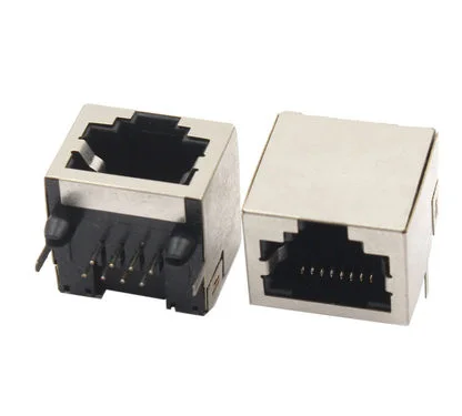 RJ45 гнездо 56 без светильник сетевой соединитель 8P8C с украшением в виде кристаллов