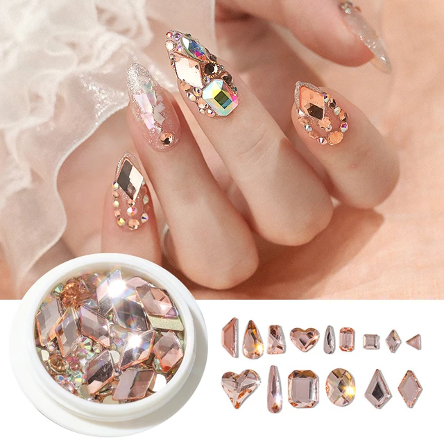 Flatback AB Shiny 3D Crystal Diamond Rhinestone Sticker Nail Art Decoration  Accessory - China Nail Art Design and 3D Diamond Nail Decoration price |  Made-in-China.com