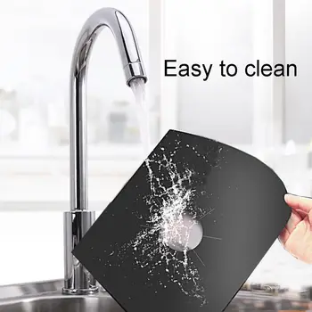 

4 pieces Gas Stove Protector Cooker cover liner, anti pollution and oil proof pad, cleaning pad, stovetop protector