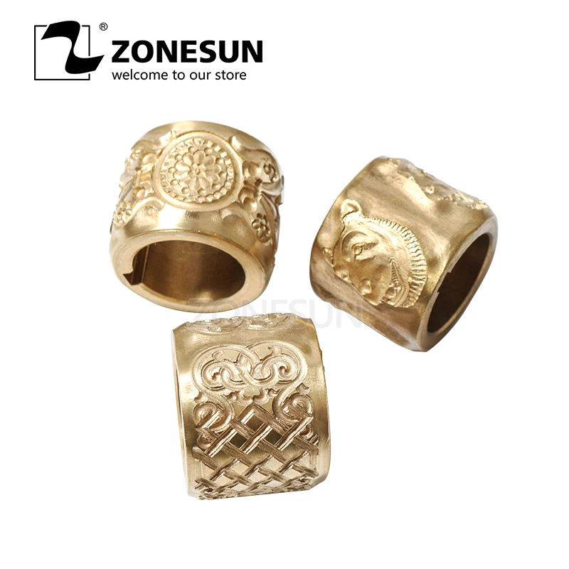 Штамповочный Инструмент ZONESUN для тиснения кожи ремешки кожаных браслетов