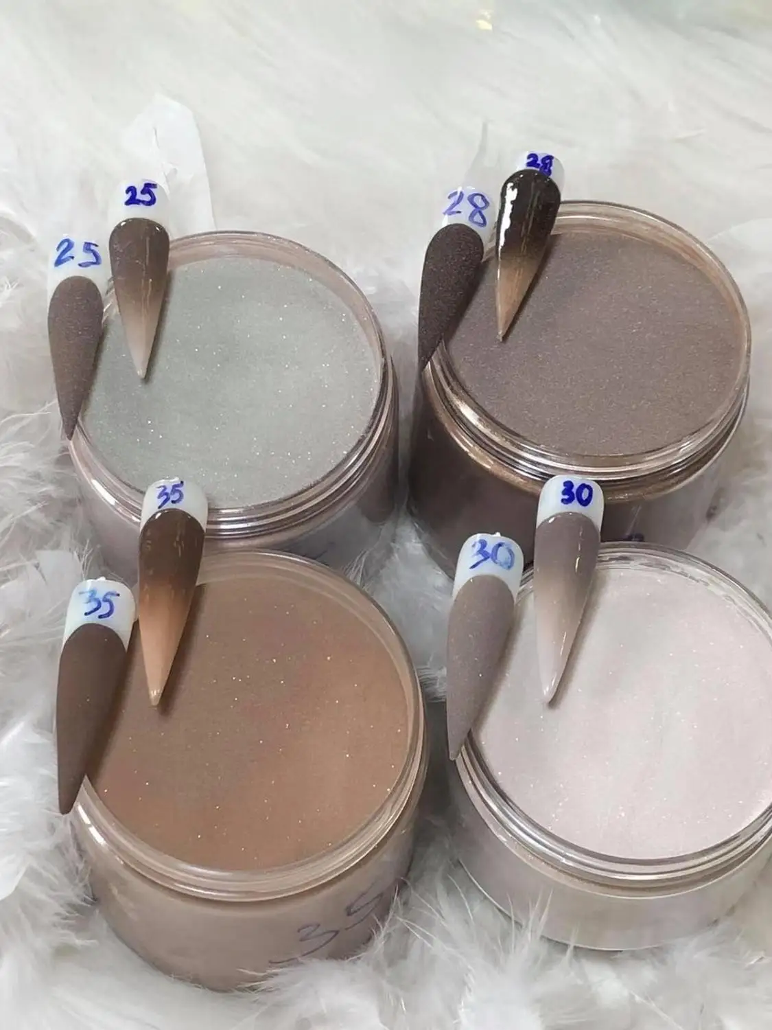 1 oz/28G Collection Dreams Start nail powder acrylic set +Collection dip powder 20 Colors Acrylic Powder Dark Glitter STAR"