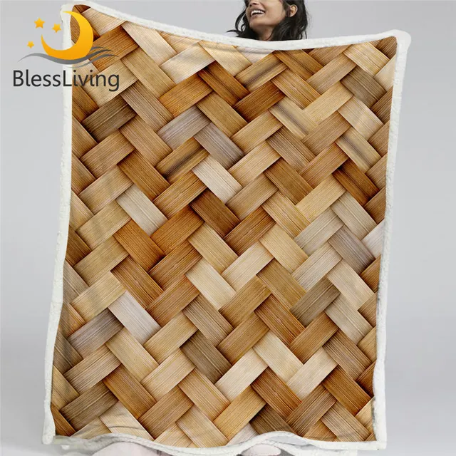 Stay Warm and Cozy with the BlessLiving 3D Throw Blanket