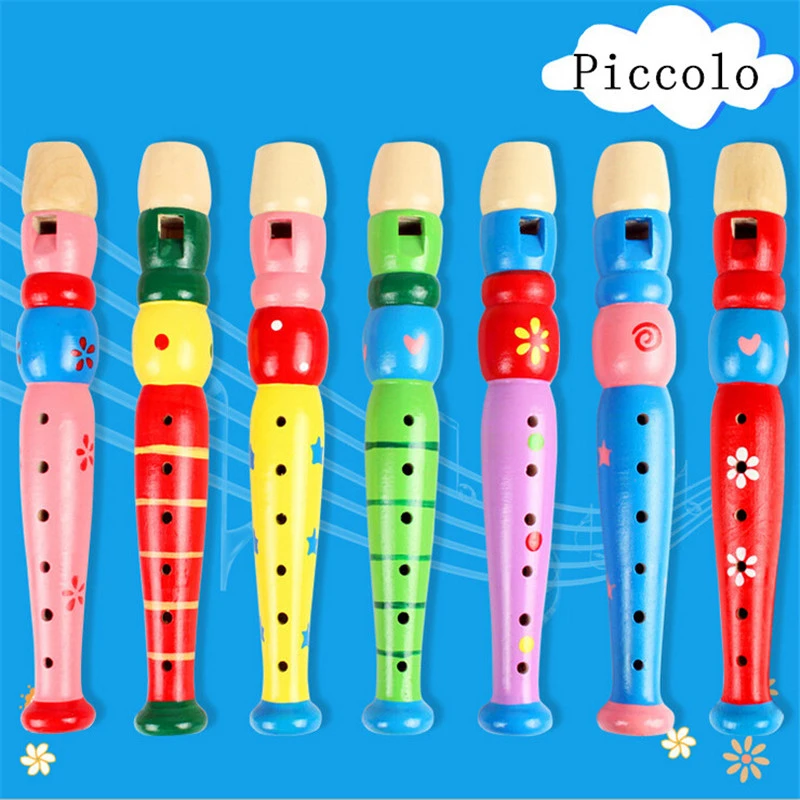 Terzijde Stralend wees onder de indruk Kleurrijke Houten Trompet Buglet Toeter Bugel Speelgoed Muziekinstrument  Voor Kinderen Baby Leren Educatief Speelgoed Kinderen Muziek|Top muzikaal  instrument| - AliExpress