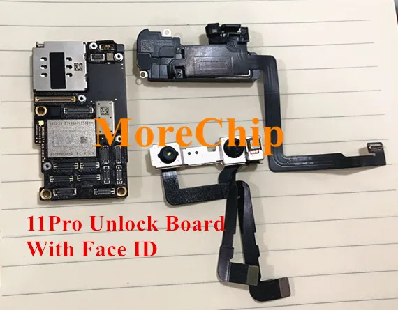 Материнская плата OK для iPhone 11Pro разблокированная материнская с распознаванием