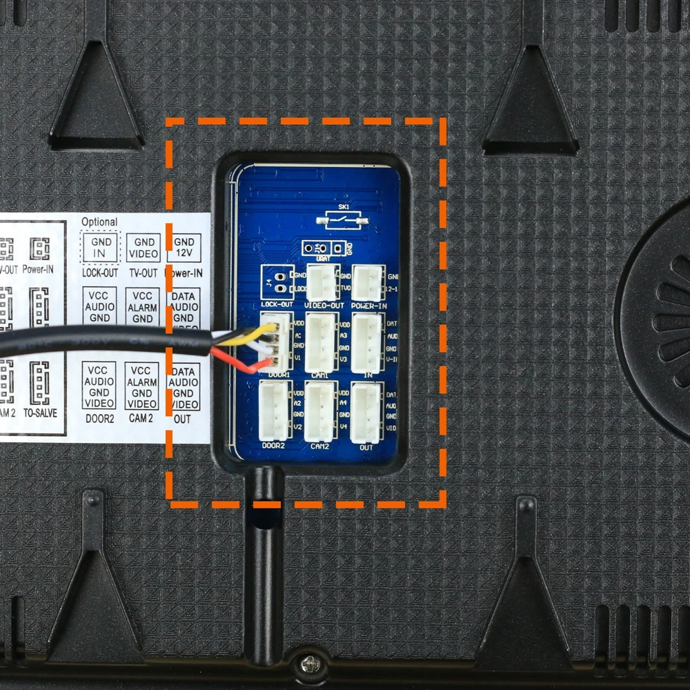 Dragonsview расширенные кабели 4 Pin провода для видеодомофона для вызова панели камеры подключены дома короткий диапазон кабели передачи