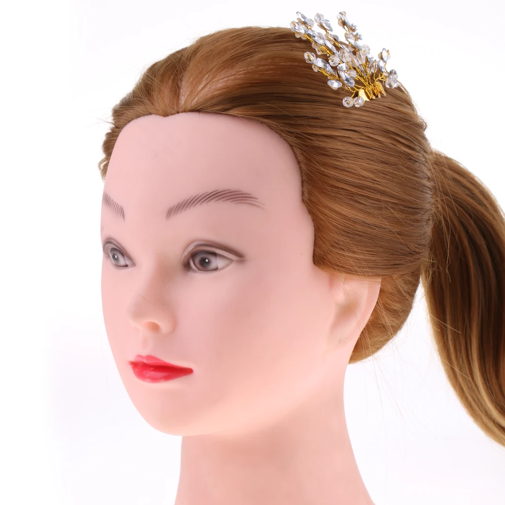 Wedding Bridal Crystal Hair Combs Girls Women Fashion Jewelry Hair