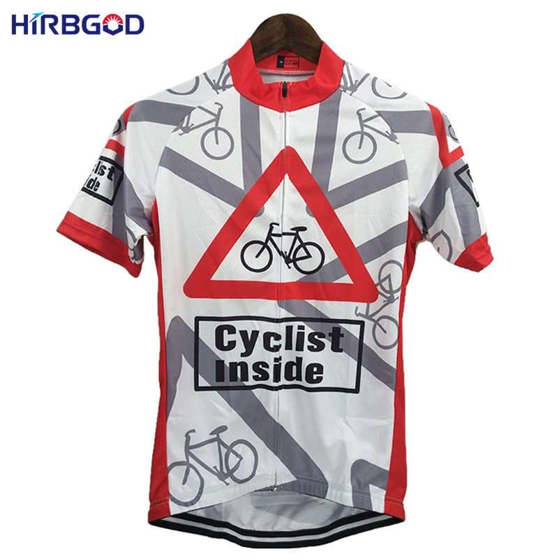 HIRBGOD New Cyclist Inside Alien Sports Wear Men Cycling Jersey