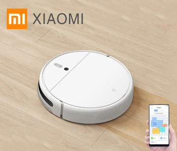

XIAOMI MIJIA Robot Vacuum Cleaner 1C for Home Wet Mopping Auto Sweeping Dust Sterilize 2500PA cyclone Suction Smart Planned Map