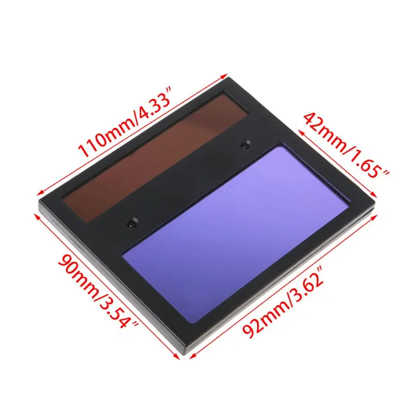 LI батарея Солнечная Авто Затемнение сварки темное защитное стекло Сварочная маска и сварочный шлем Сварка объектива