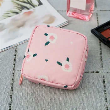 

Women Cosmetic Bag Polyester Zipper Makeup Bag Printing Waterproof Portable Multifunctional High Capacity Travel Bags