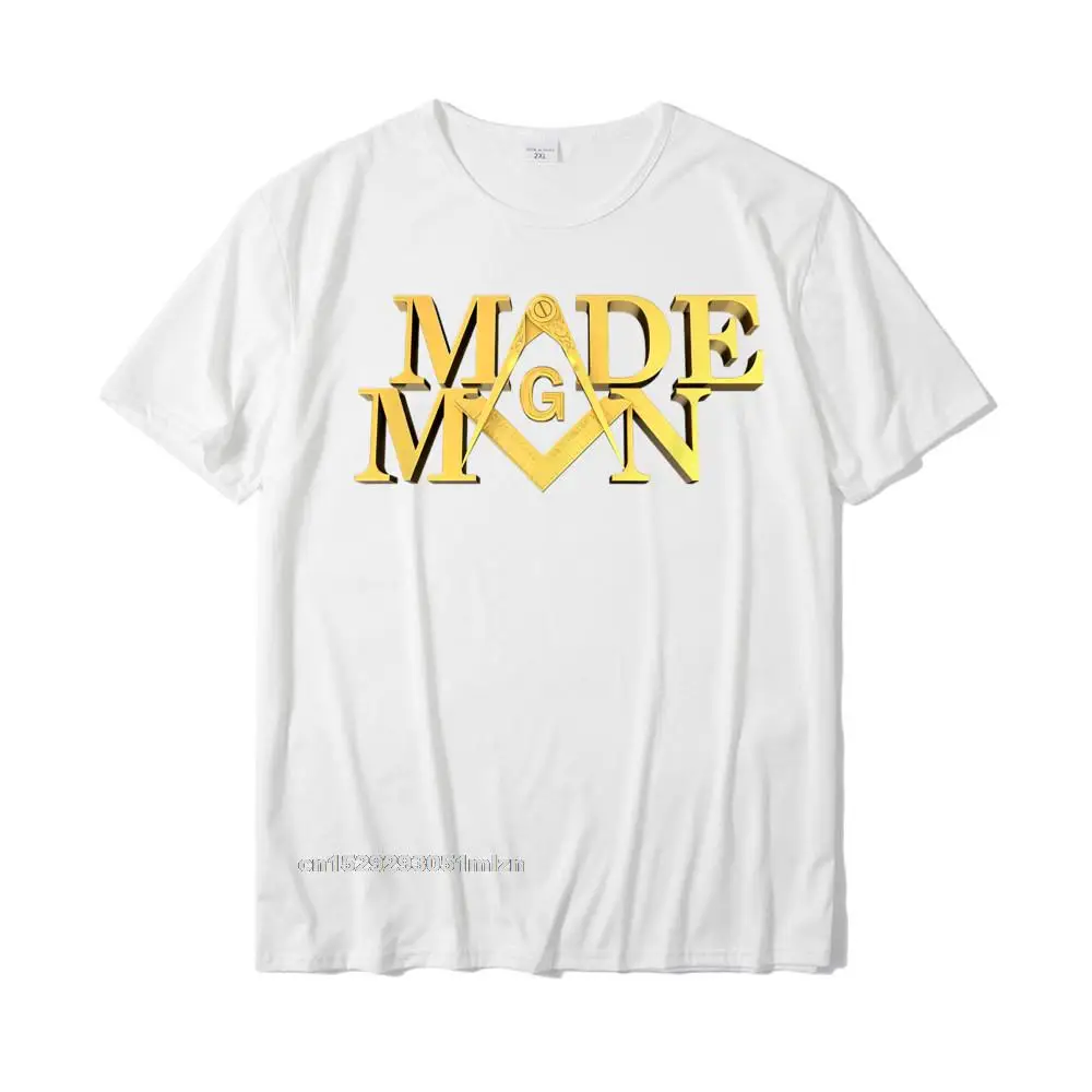  Crazy Tees New Arrival Short Sleeve Men T Shirt TpicOriginaltitle Printed On Summer Fall Clothing Shirt O-Neck Masonic Made Man Square And Compass Freemason T-Shirt__3144 white