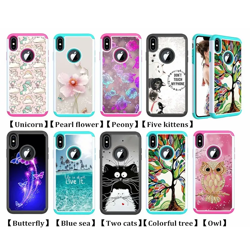 Чехол для iPhone X, XS, XR, XS, Max, iPod Touch, 5, 6, 7, тканевый чехол с защитой от падений, чехол с цветной картинкой, усиленная защита