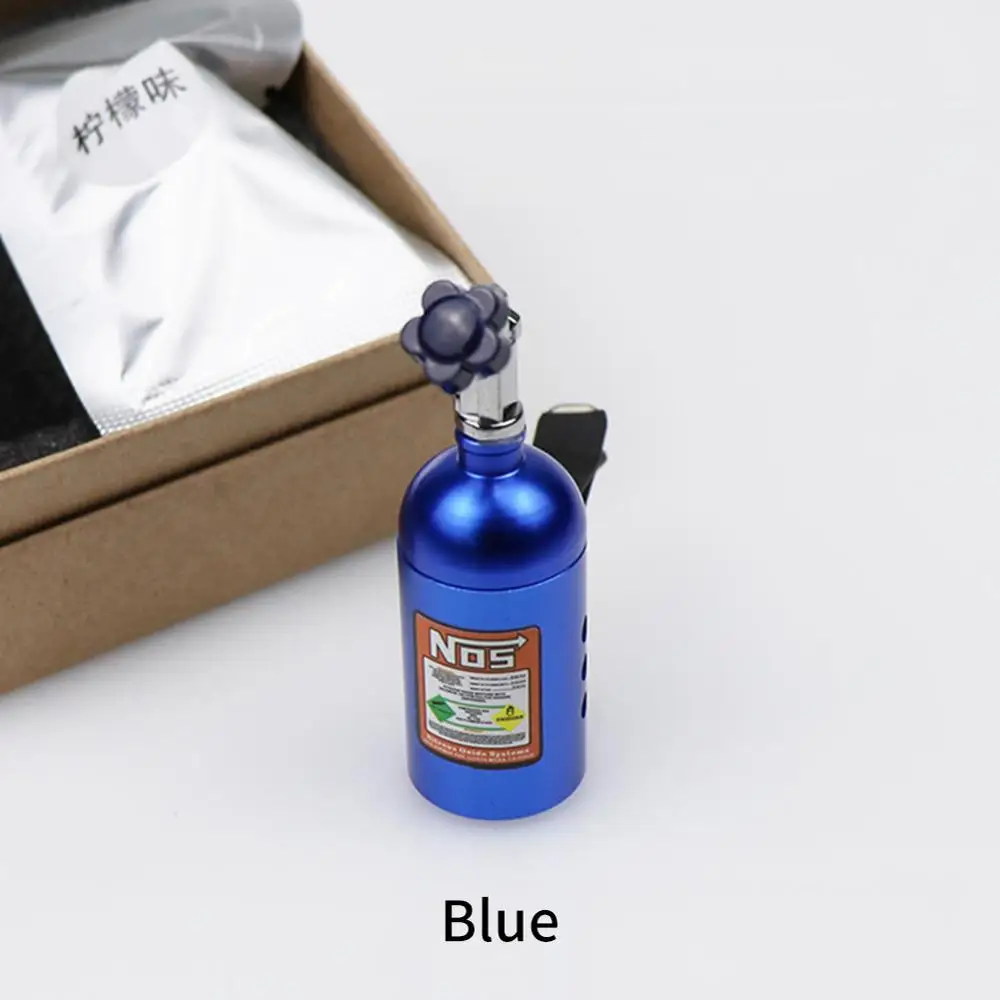 1 PCS Car Solid Perfume Refill Air Freshener Outlet Perfume Clip Aromatherapy Auto Dissipate The Peculiar Smell - Название цвета: Синий