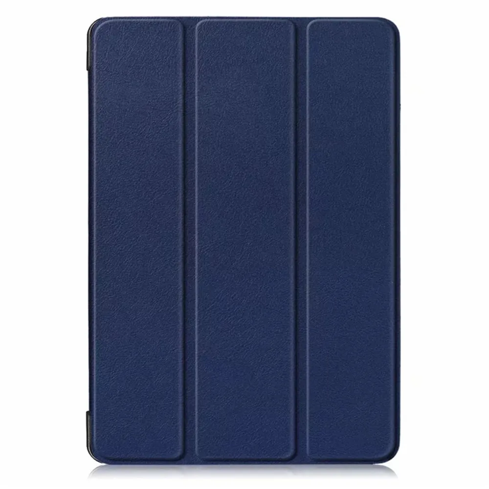 Dark blue Складной флип-чехол из искусственной кожи для нового iPad 10,2 7th Generation Funda Магнитный смарт-чехол-подставка для iPad Air Pro 10,5 дюймов - Цвет: Dark blue