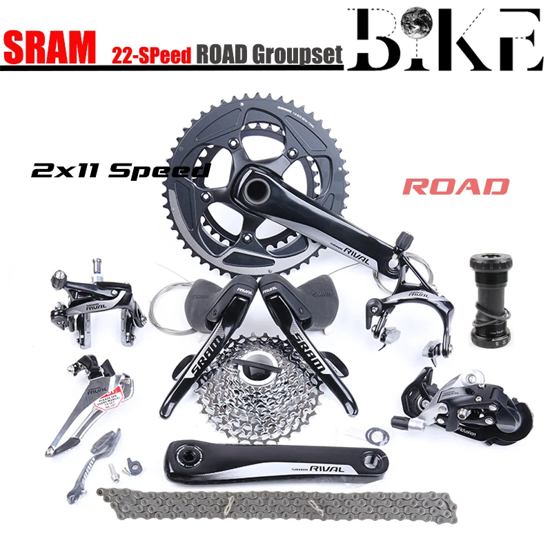 sram rival 2x11 groupset