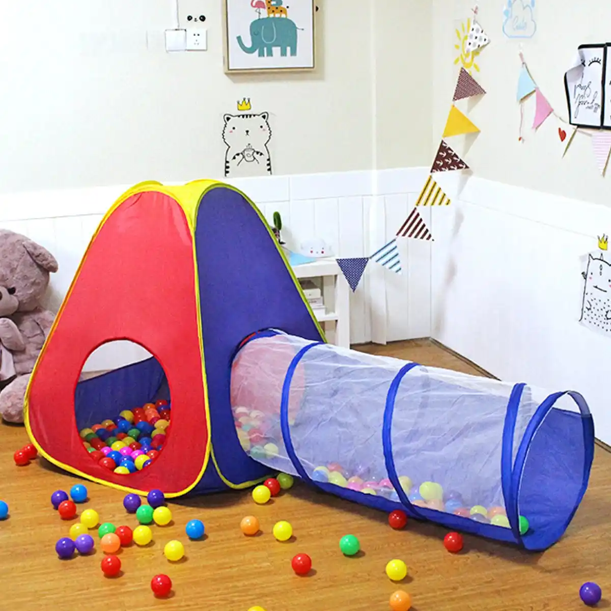 children's play tent with balls