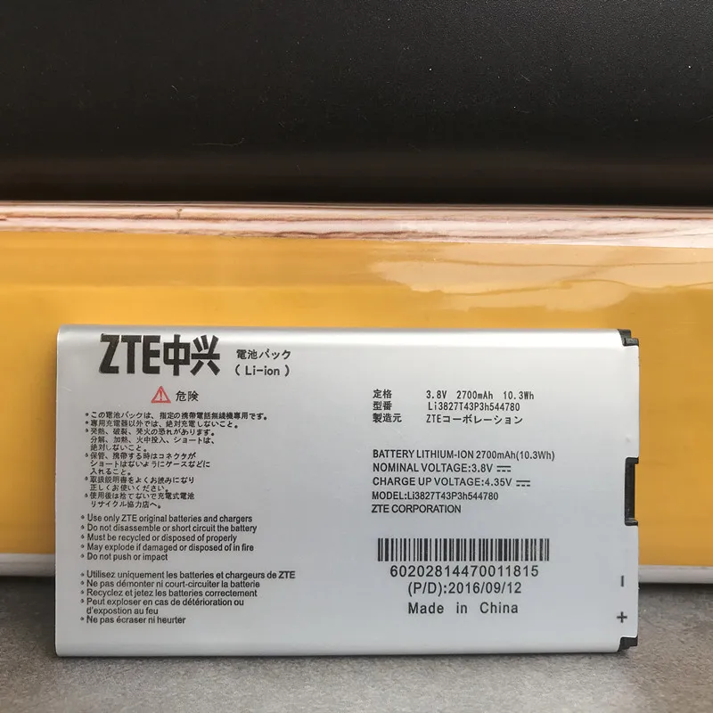 New Li3827t43p3h544780 2700mah Battery For Zte Mf975 Mf975s For Hybrid 4g Lte Pocket Wifi Softbank 303zt 304zt 305zt Battery Buy Cheap In An Online Store With Delivery Price Comparison Specifications Photos