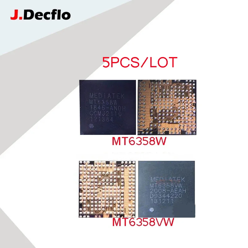 JDecflo 5PCS PMIC MT6358W MT6358VW MT6358 6358W Power IC For OPPO A9 F7 ...