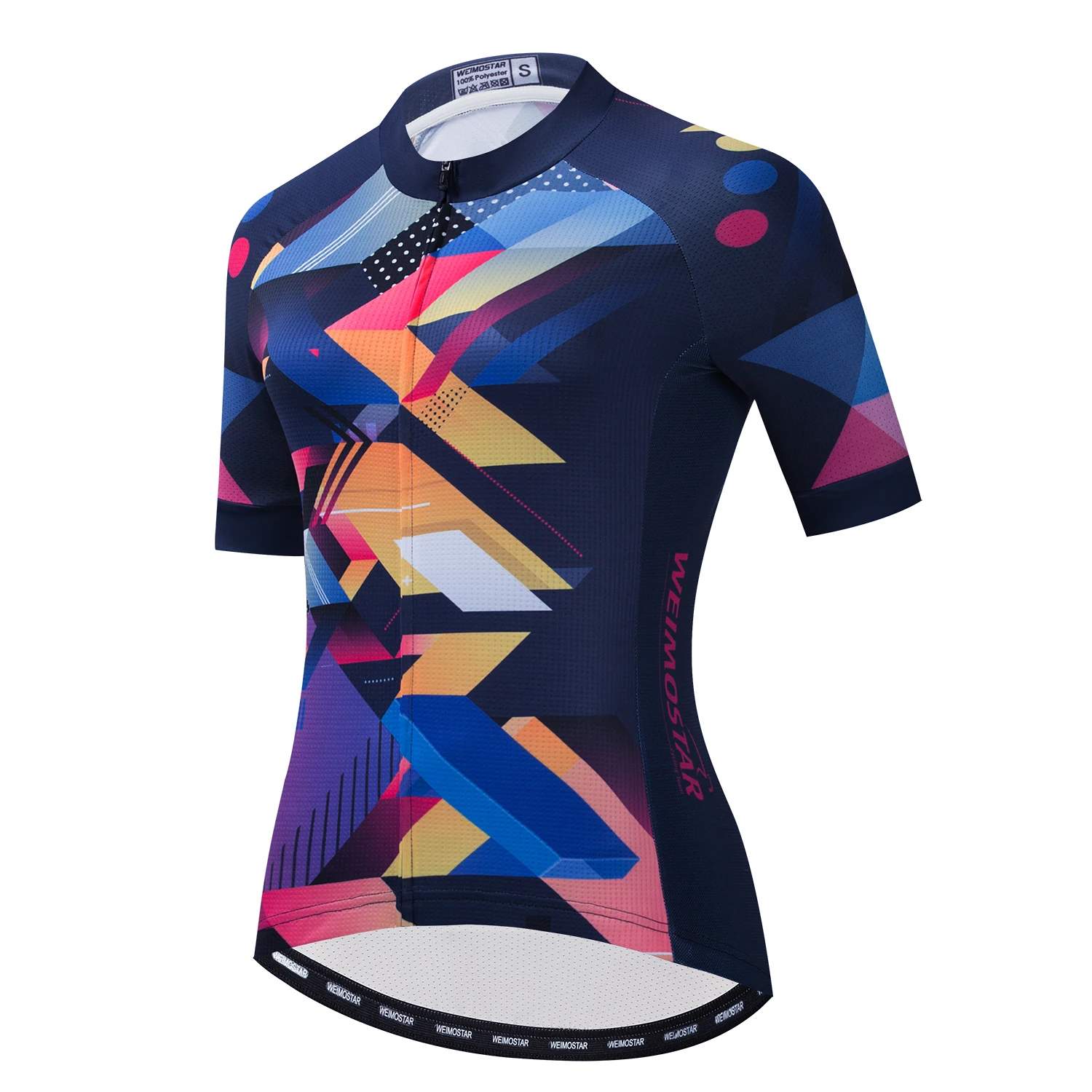 thumbnail image 1 of Maillot de ciclismo Weimostar Flower para mujer, ropa de ciclismo de equipo profesional, maillot de ciclismo de verano para bicicleta de montaña, camiseta de ciclismo de secado rápido, 1 of 5