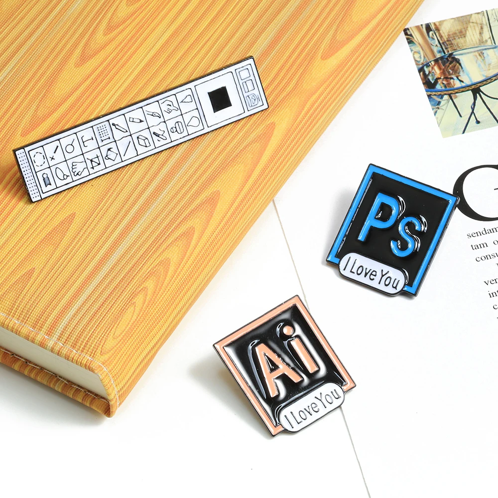 I-Love-You-Illustrator-Photoshop-Brooch-Toolbar-Lapel-Pin-AI-PS-Enamel-Pins-Brooches-For-Designers (4)