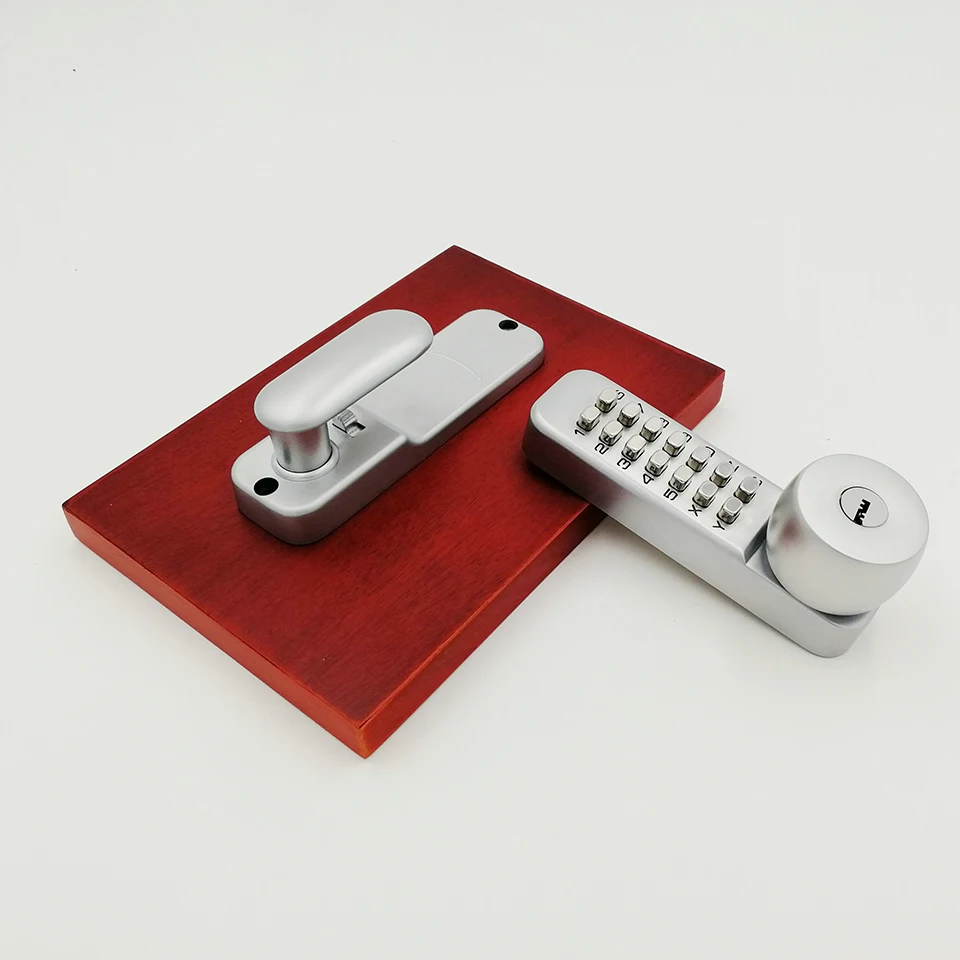 

Home door locks All-Weather Mechanical with Key combination lock digital lock codelock Satin Chrome OS371