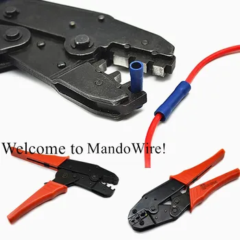 

AWG23-10 Wire Range Electrical RT-HS-40J Blue Hand Type Ferrules Lug Cable Terminal Crimping Too