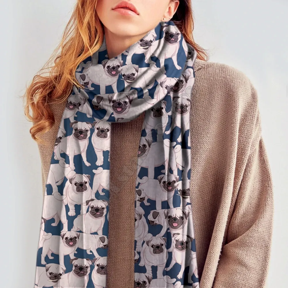 Рисунок 5 - Pekingese шарф из искусственного