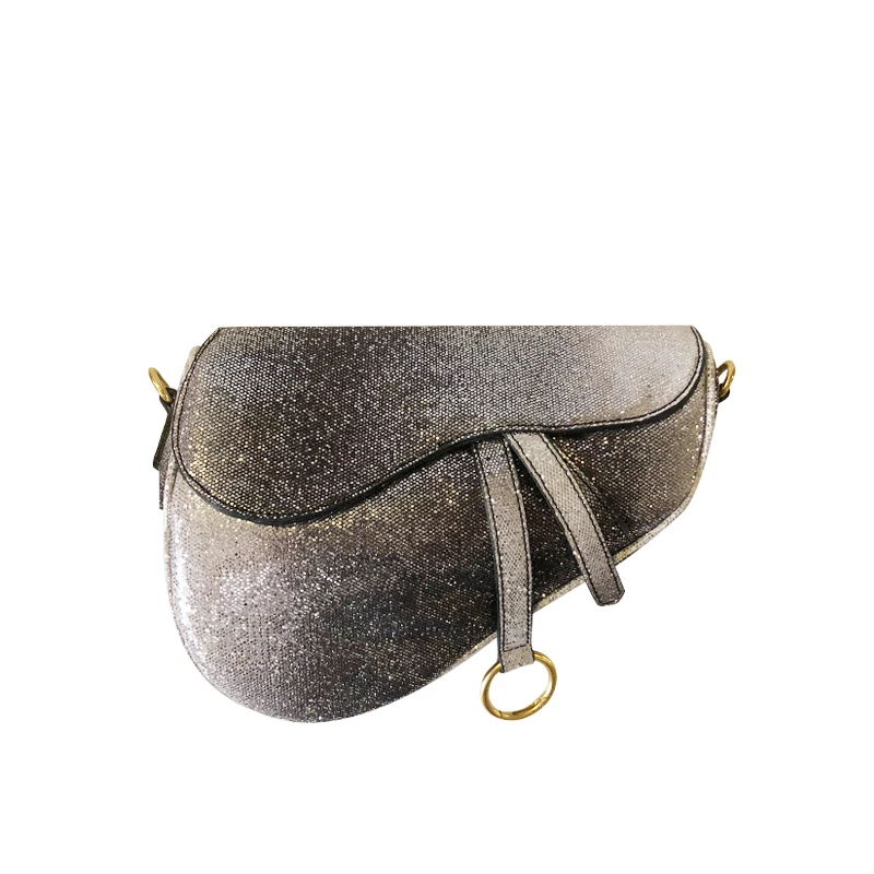 

Laser Sequins Stars Shiny Saddle Bag 2019 Spring and Summer Women's Bag Shoulder Diagonal Tote Bag Gradient Clutch Ladies Bag